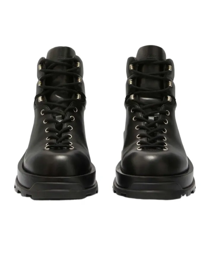 Lace-Up Ankle Boots