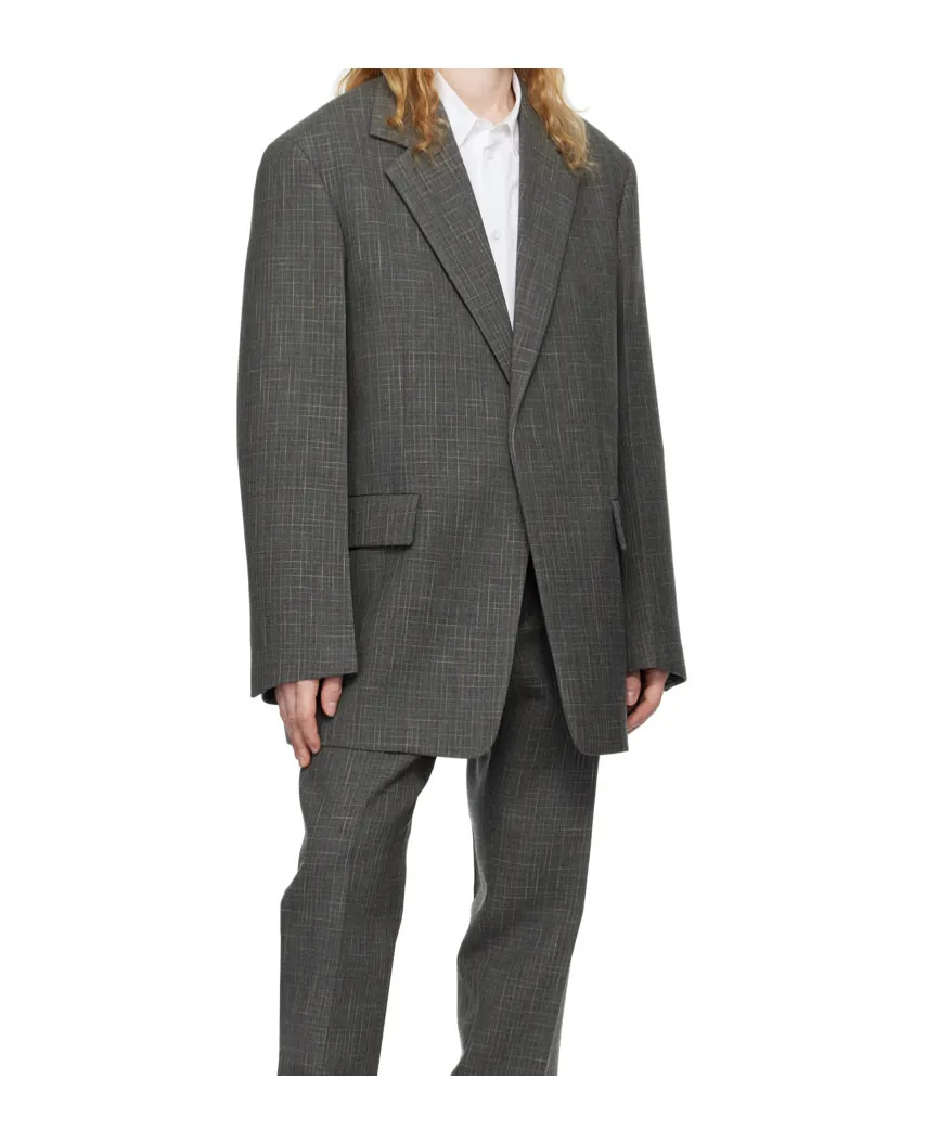Long-Sleeved Suit Coat