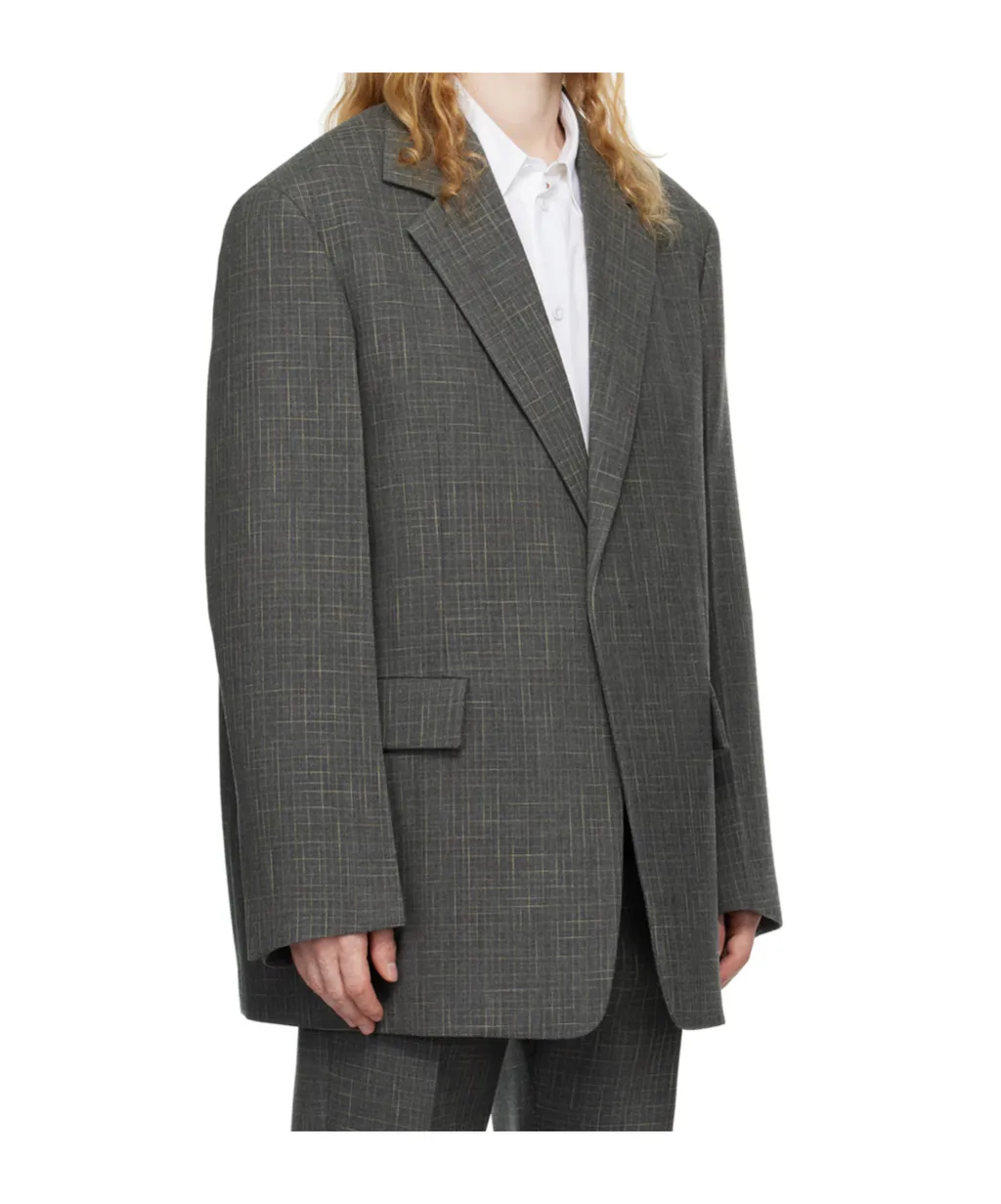 Long-Sleeved Suit Coat