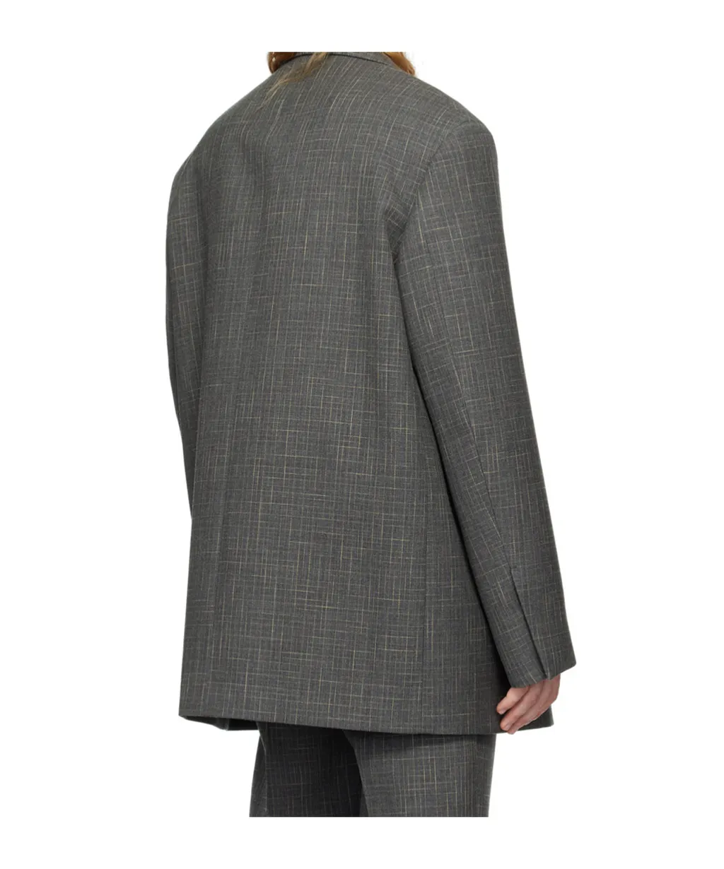 Long-Sleeved Suit Coat