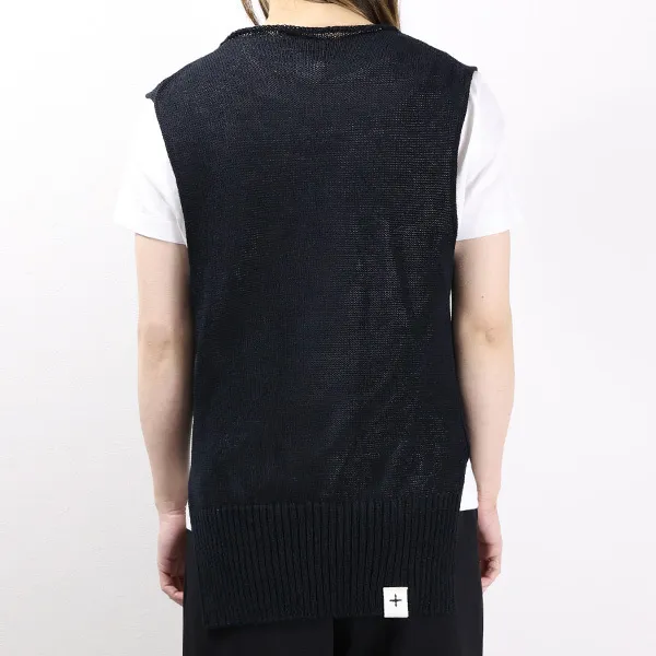 Sleeveless Knitted Vest
