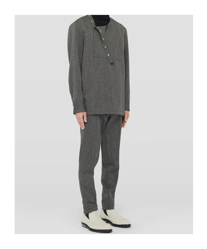 Tapered-Leg Trousers