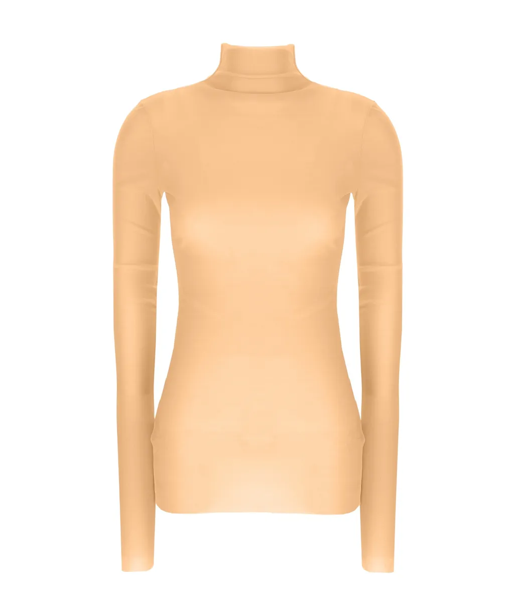 Long-Sleeved Turtleneck Top