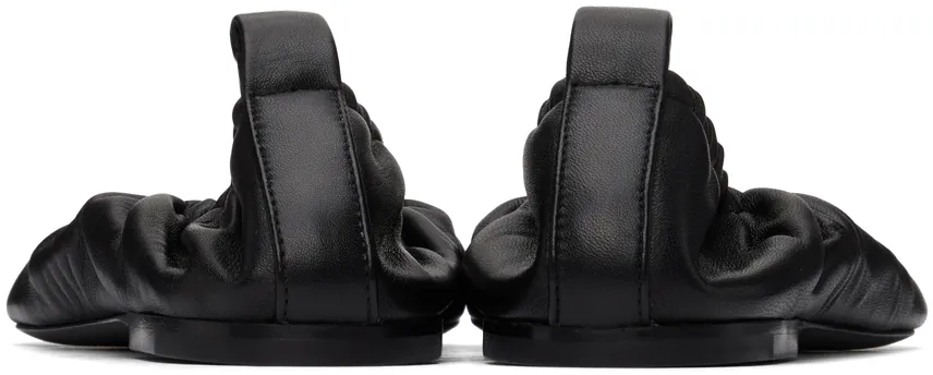 Gathered Detail Slip-On Flat Ballerinas
