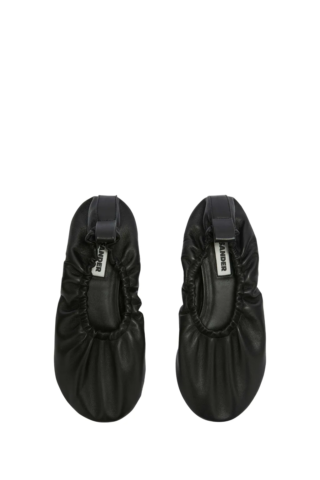 Gathered Detail Slip-On Flat Ballerinas