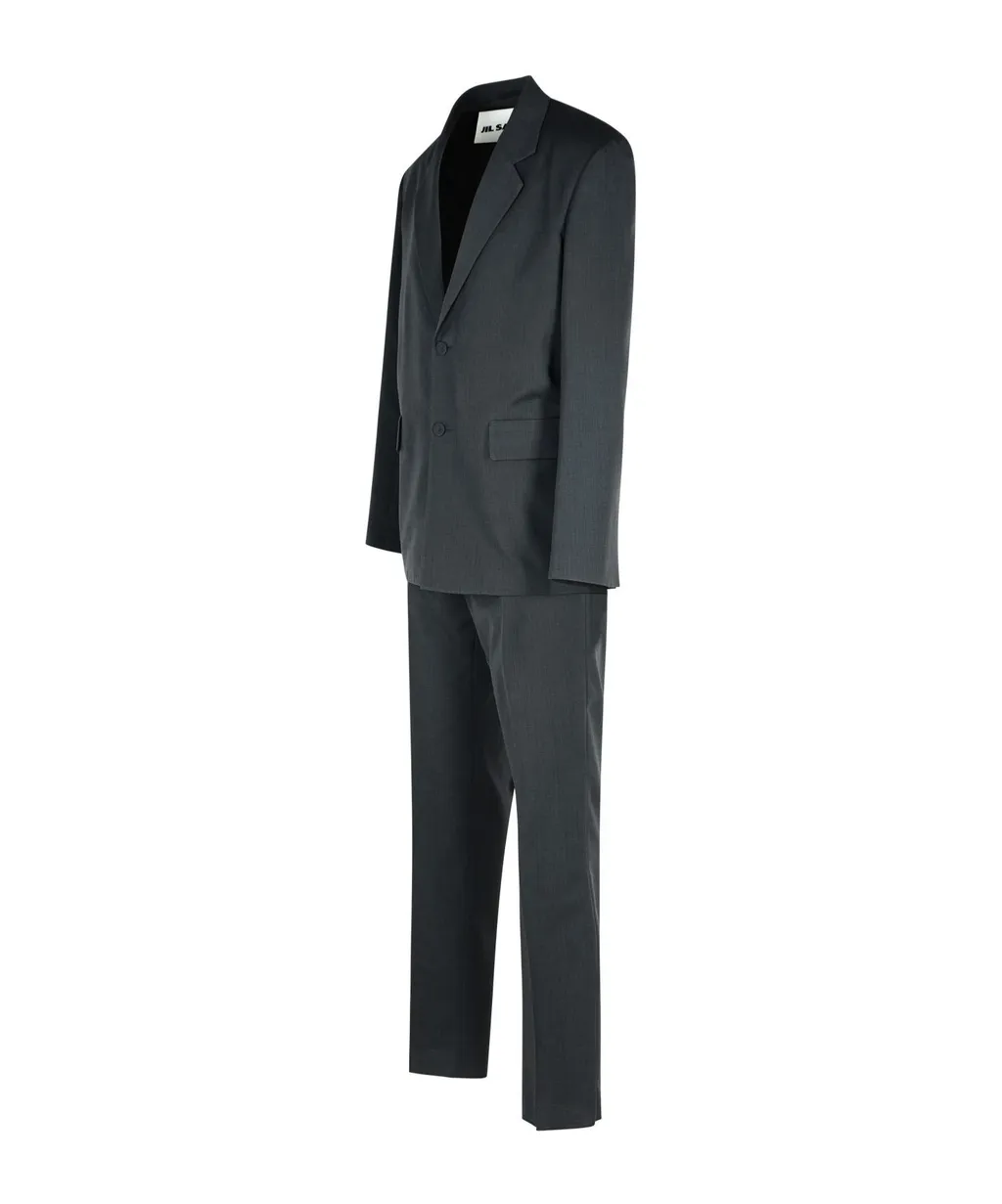 Single-Breasted Tailored Suit