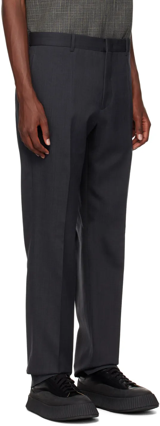 Single-Breasted Tailored Suit
