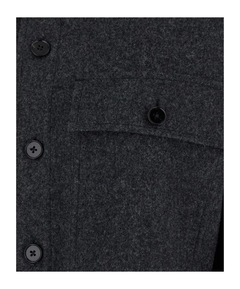 Flannel Buttoned Overshirt