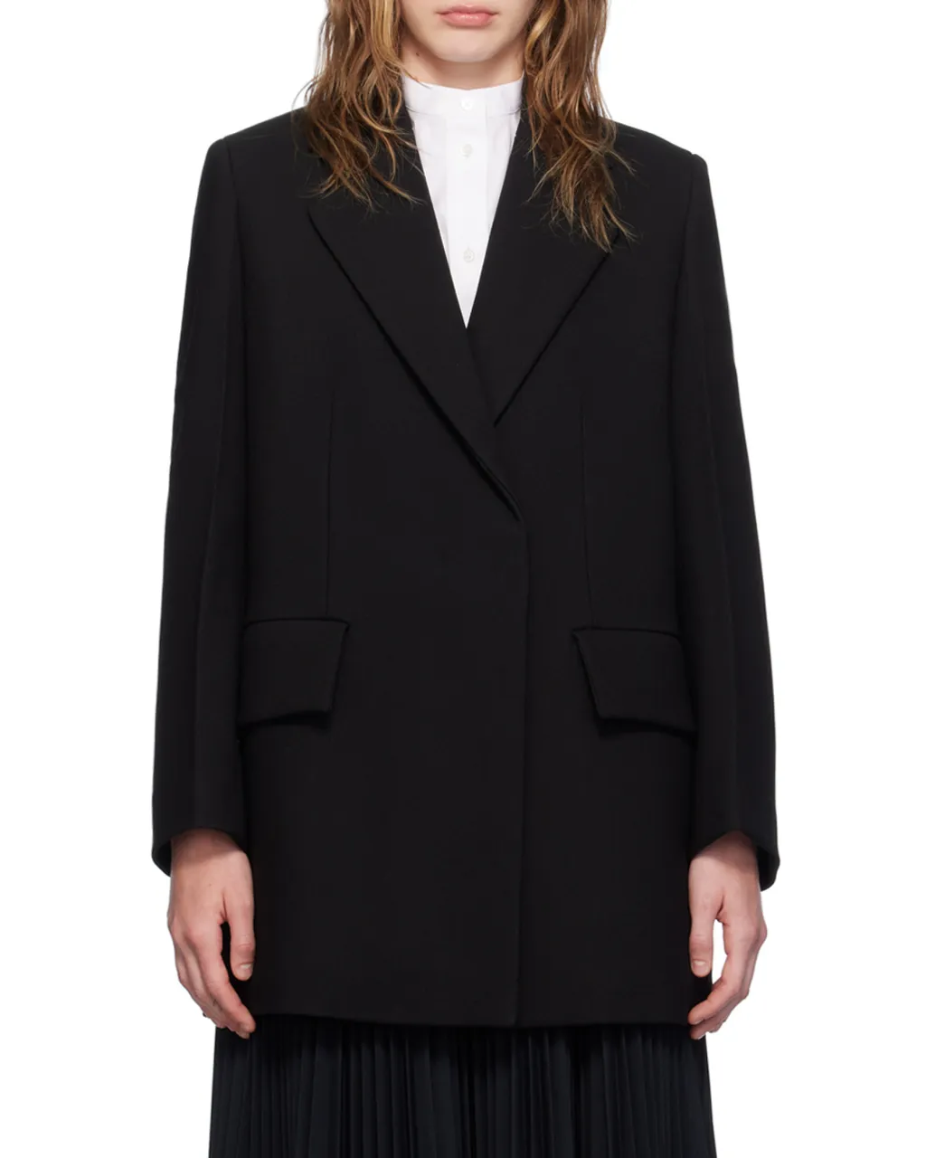 Clamshell Suit Coat