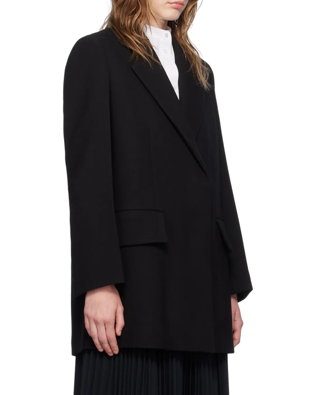 Clamshell Suit Coat