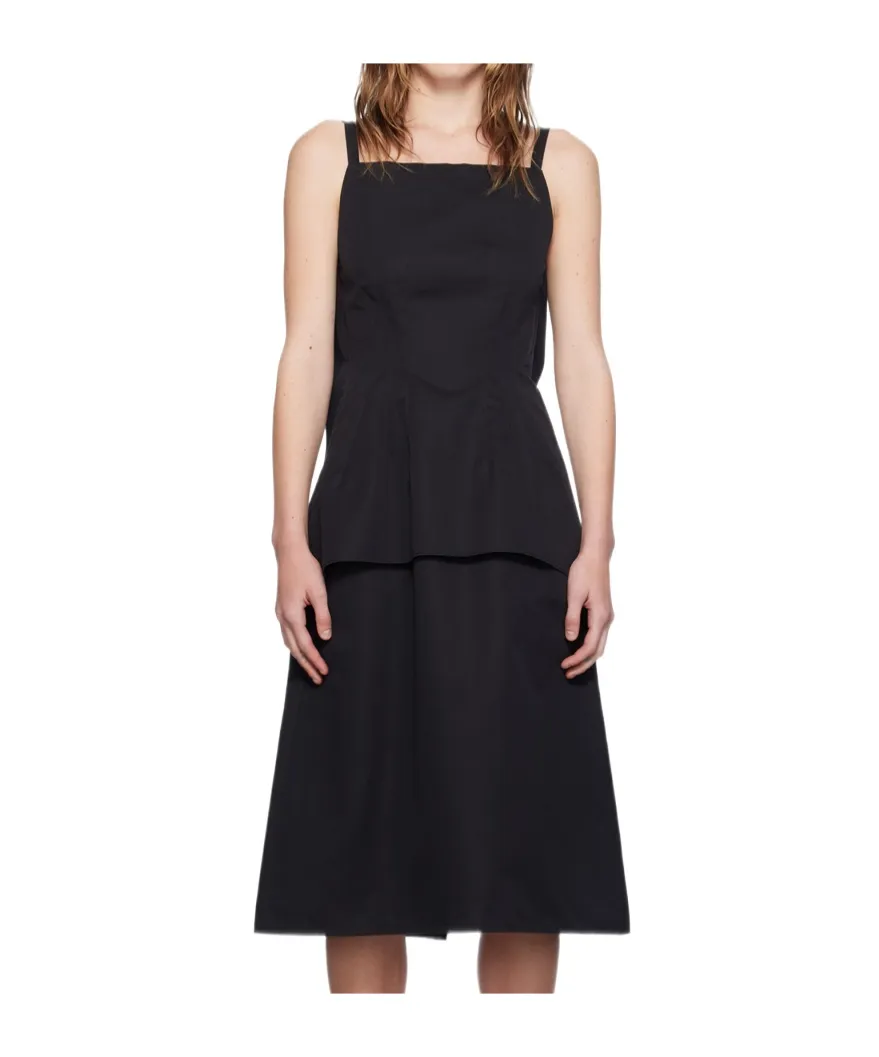 Square Neck Sleeveless Dress