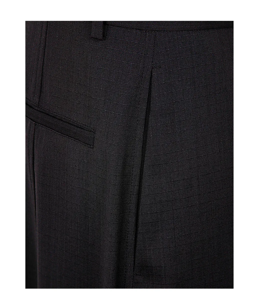 Straight-Leg Tailored Trousers