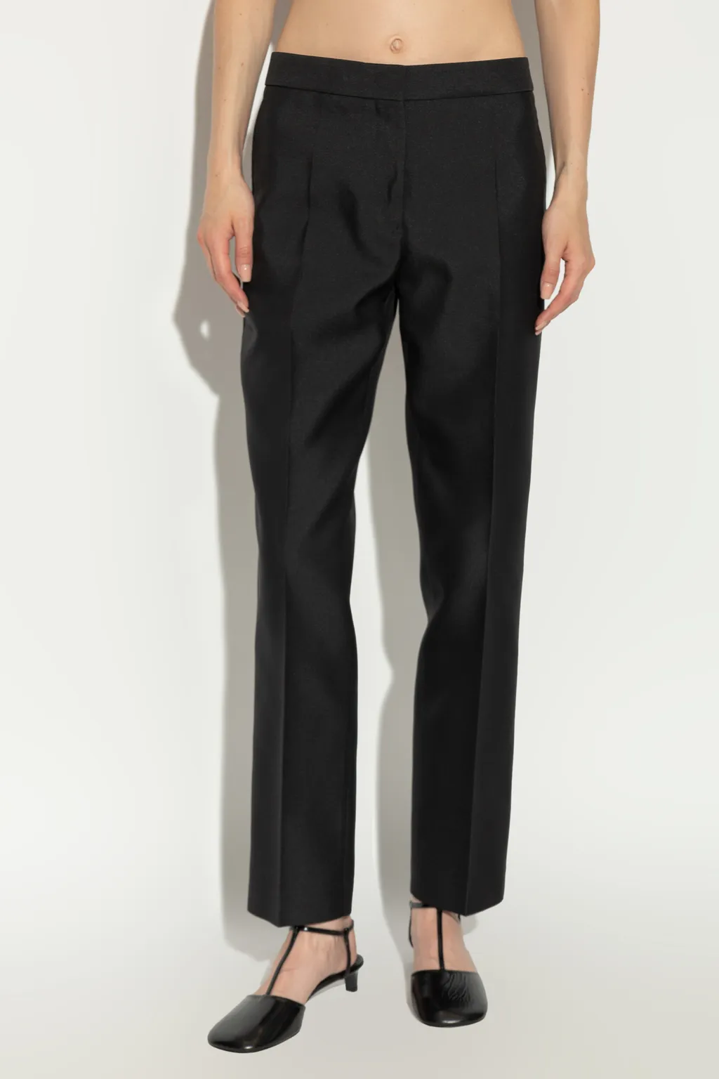 Creased Tailored Trousers