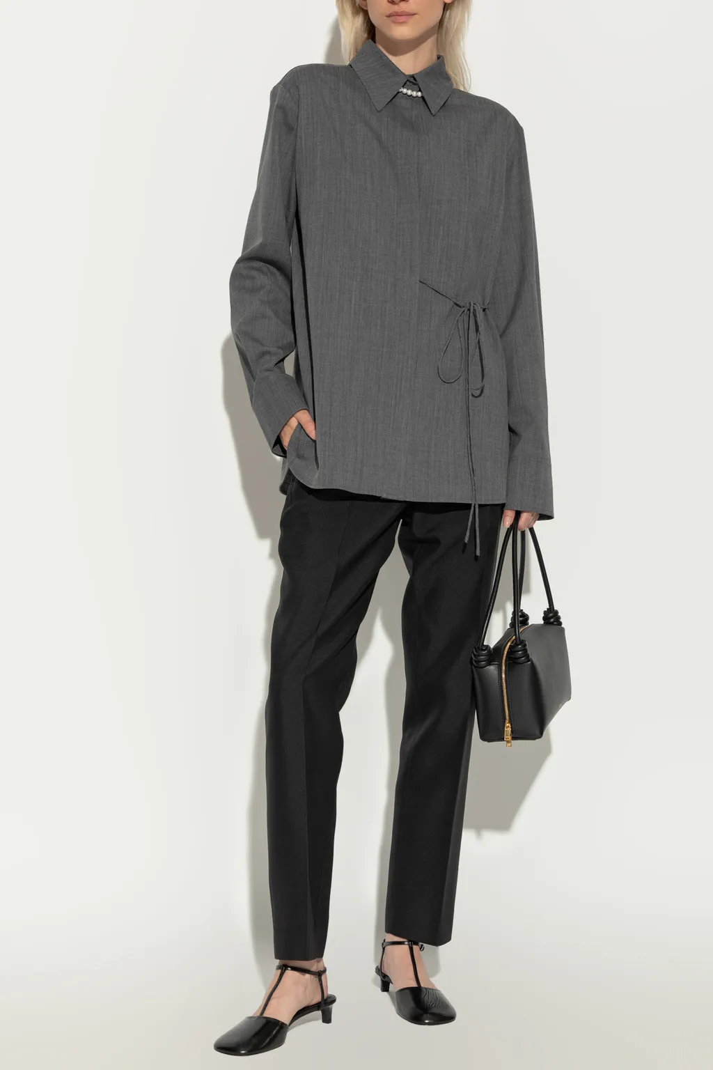 Creased Tailored Trousers