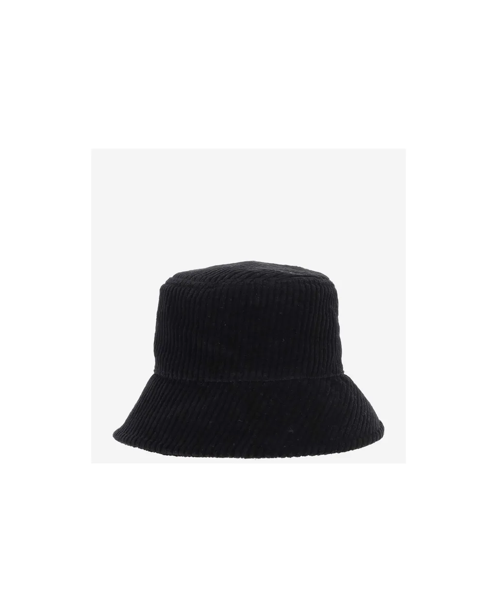 Corduroy Wide Brim Bucket Hat