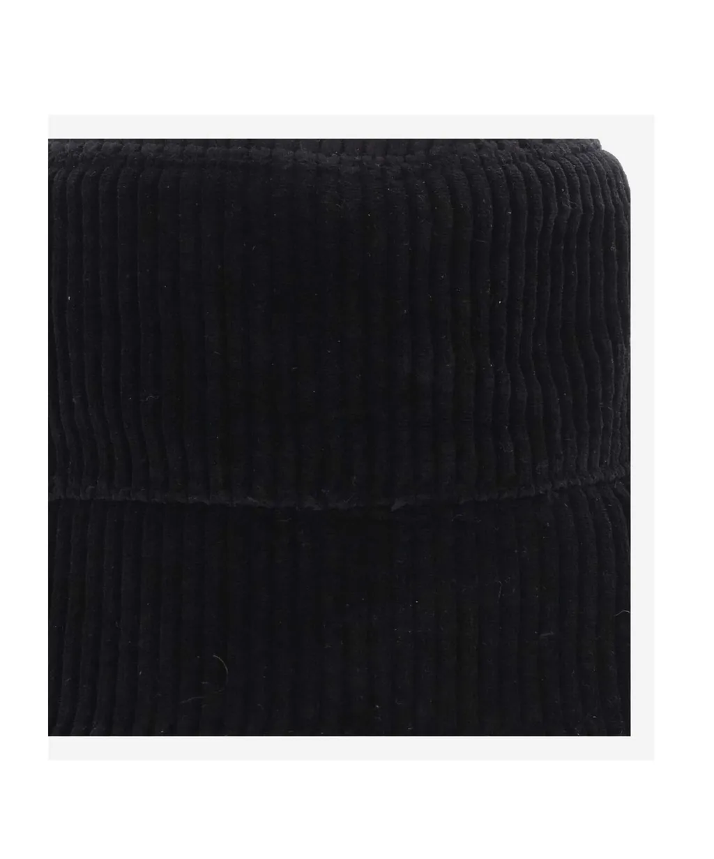Corduroy Wide Brim Bucket Hat