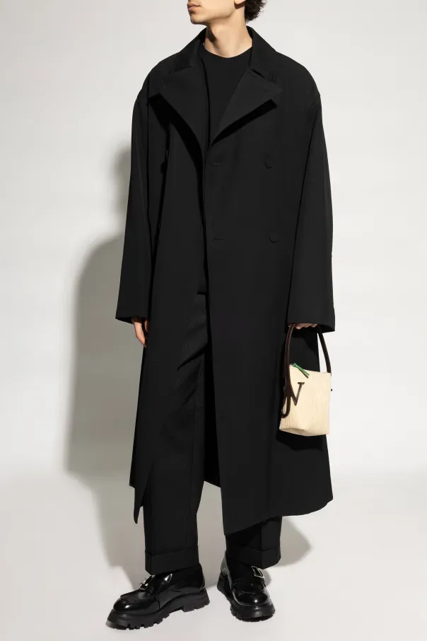 Double-Breasted Belted Coat