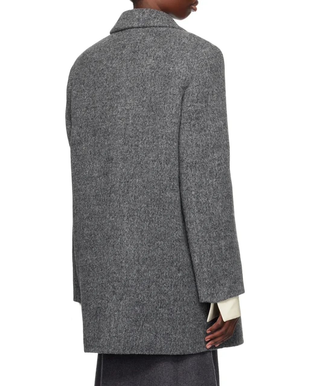 MÉLange-Effect Felted Blazer