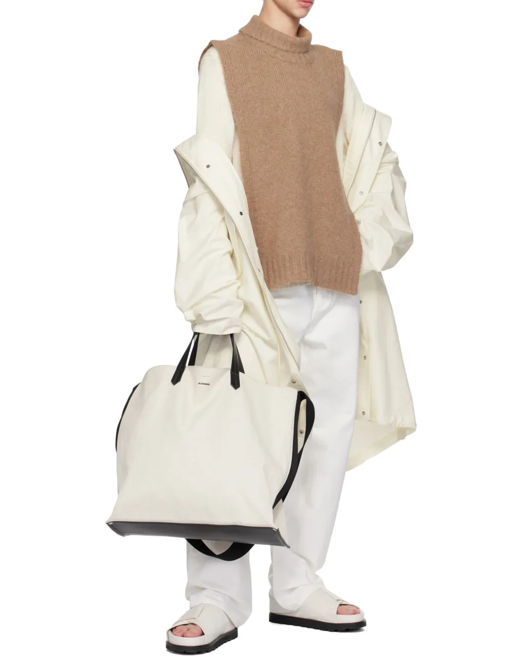 Rib Turtleneck Vest