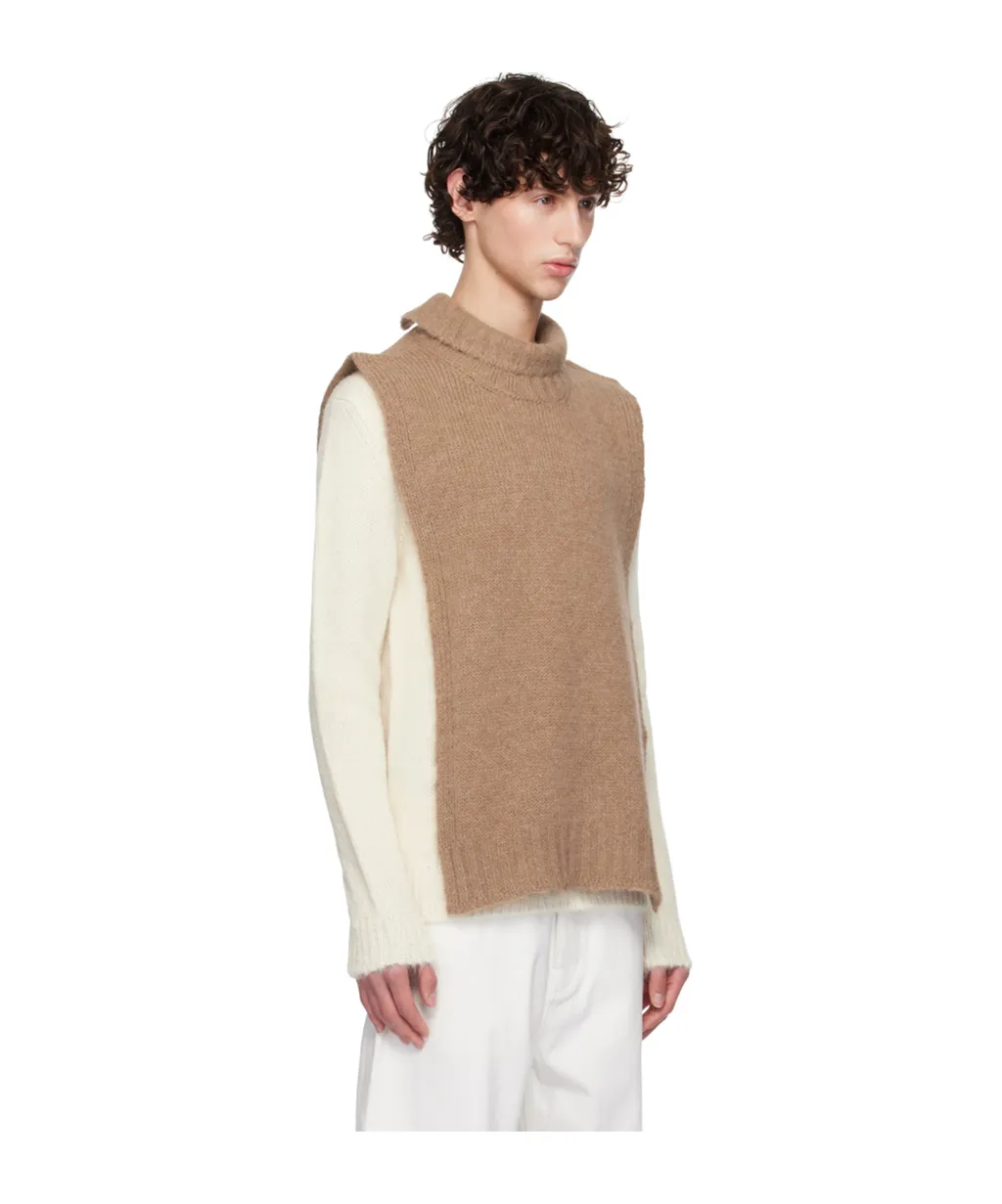 Rib Turtleneck Vest