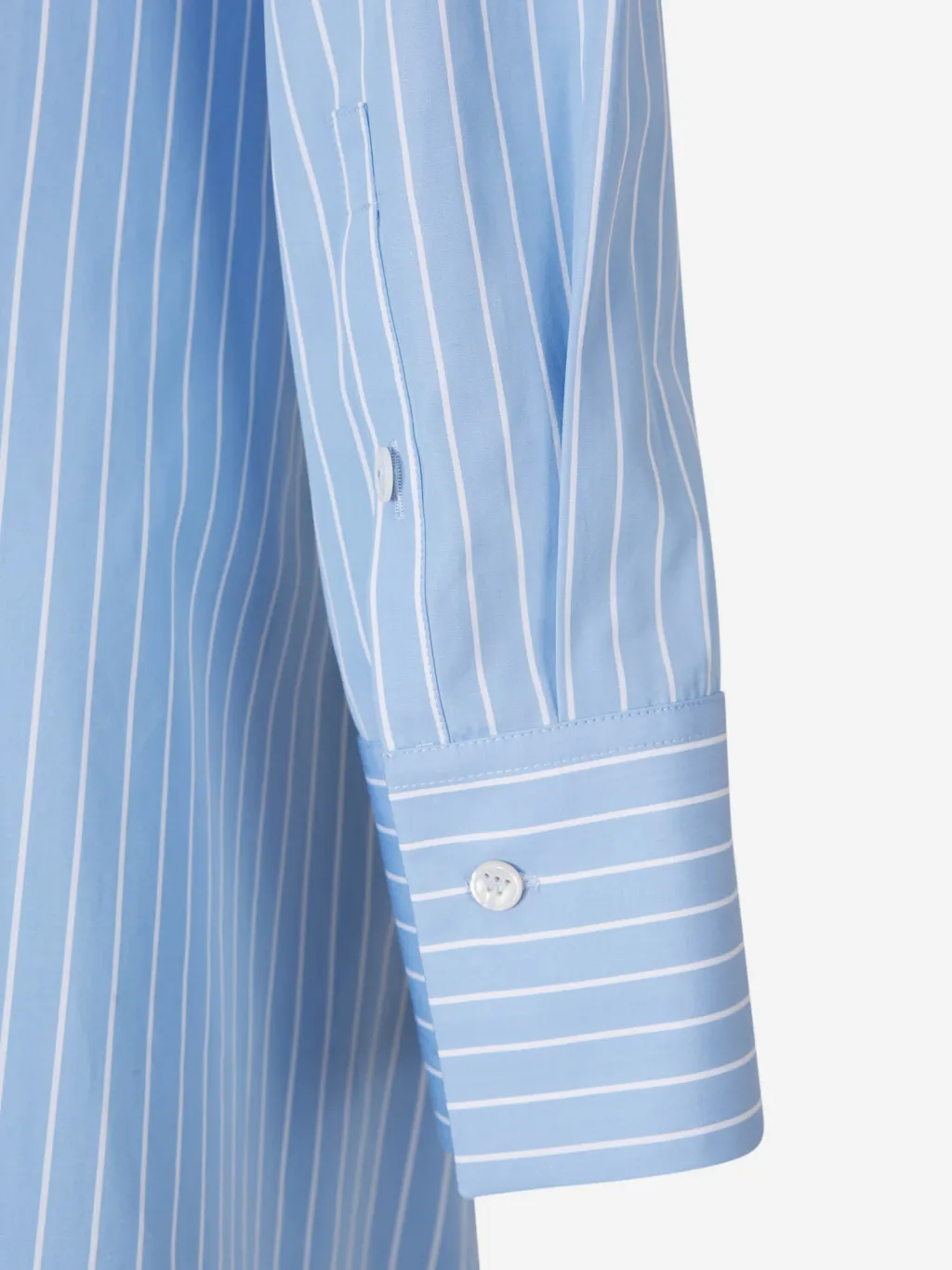 Striped Midi Shirt Dress