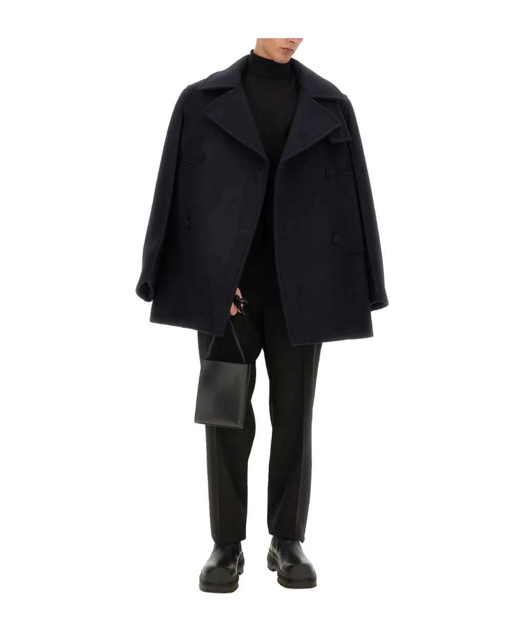 Double Breasted Caban Jacket