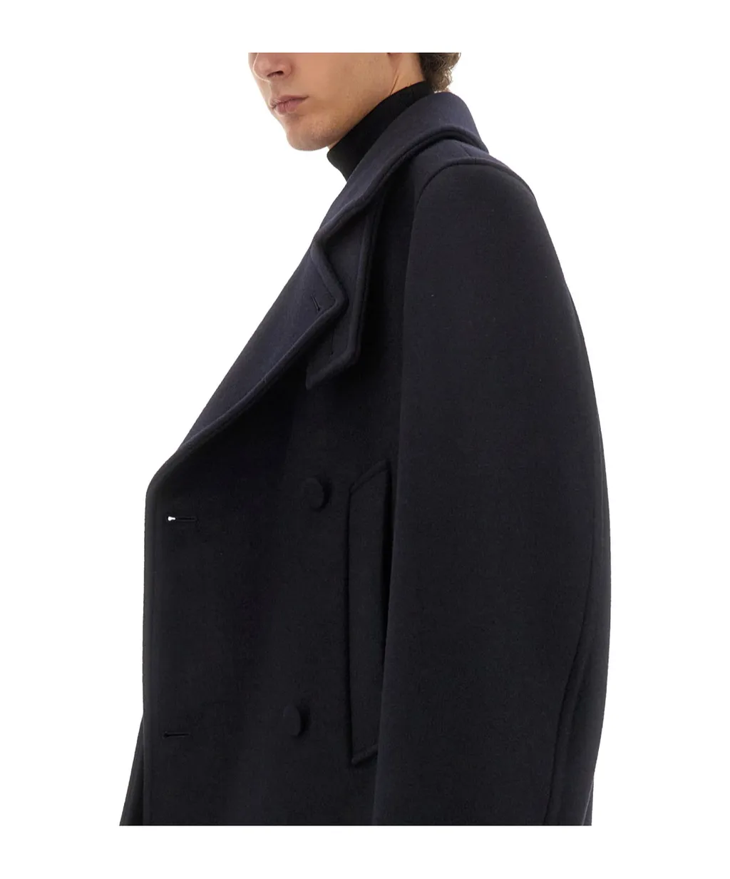 Double Breasted Caban Jacket