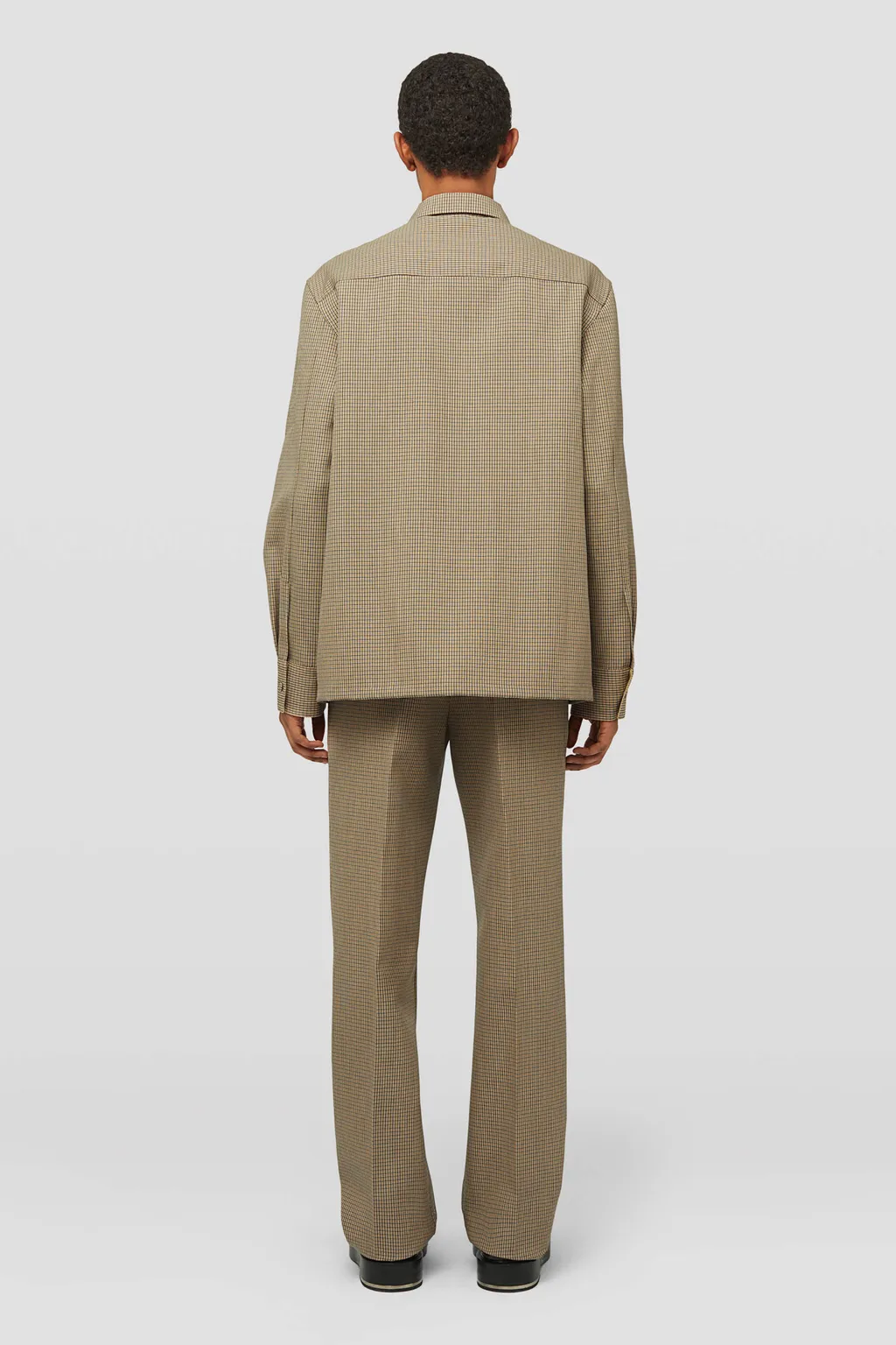 Tailored Checked Trousers