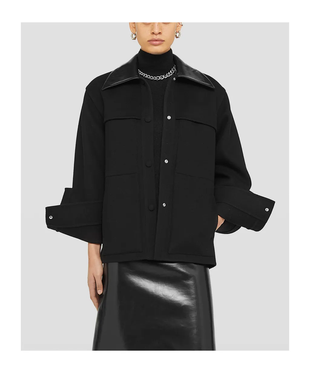 Long-Sleeved Overshirt
