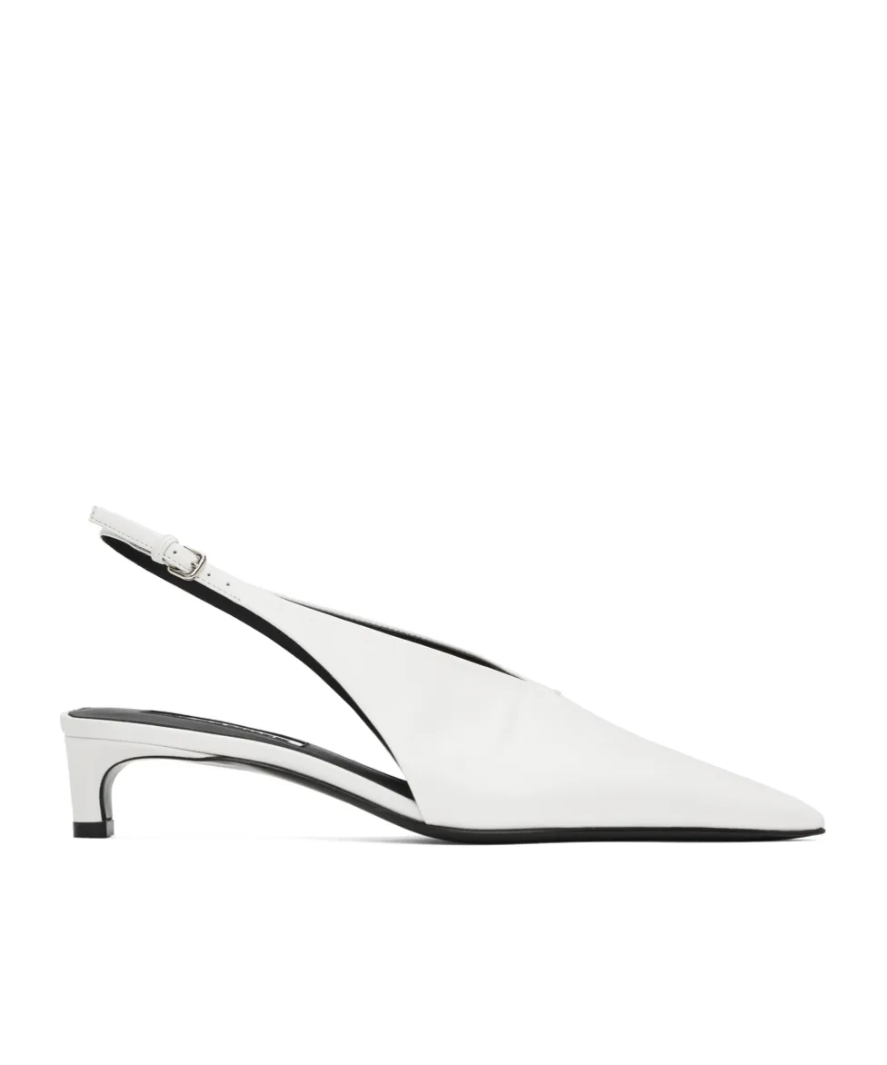 Logo-Decorated High-Heeled Sandals