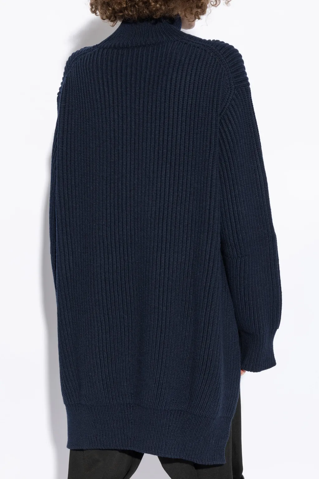 Roll-Neck Knitted Jumper