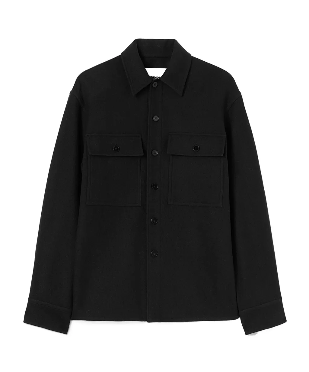Flannel Buttoned Overshirt