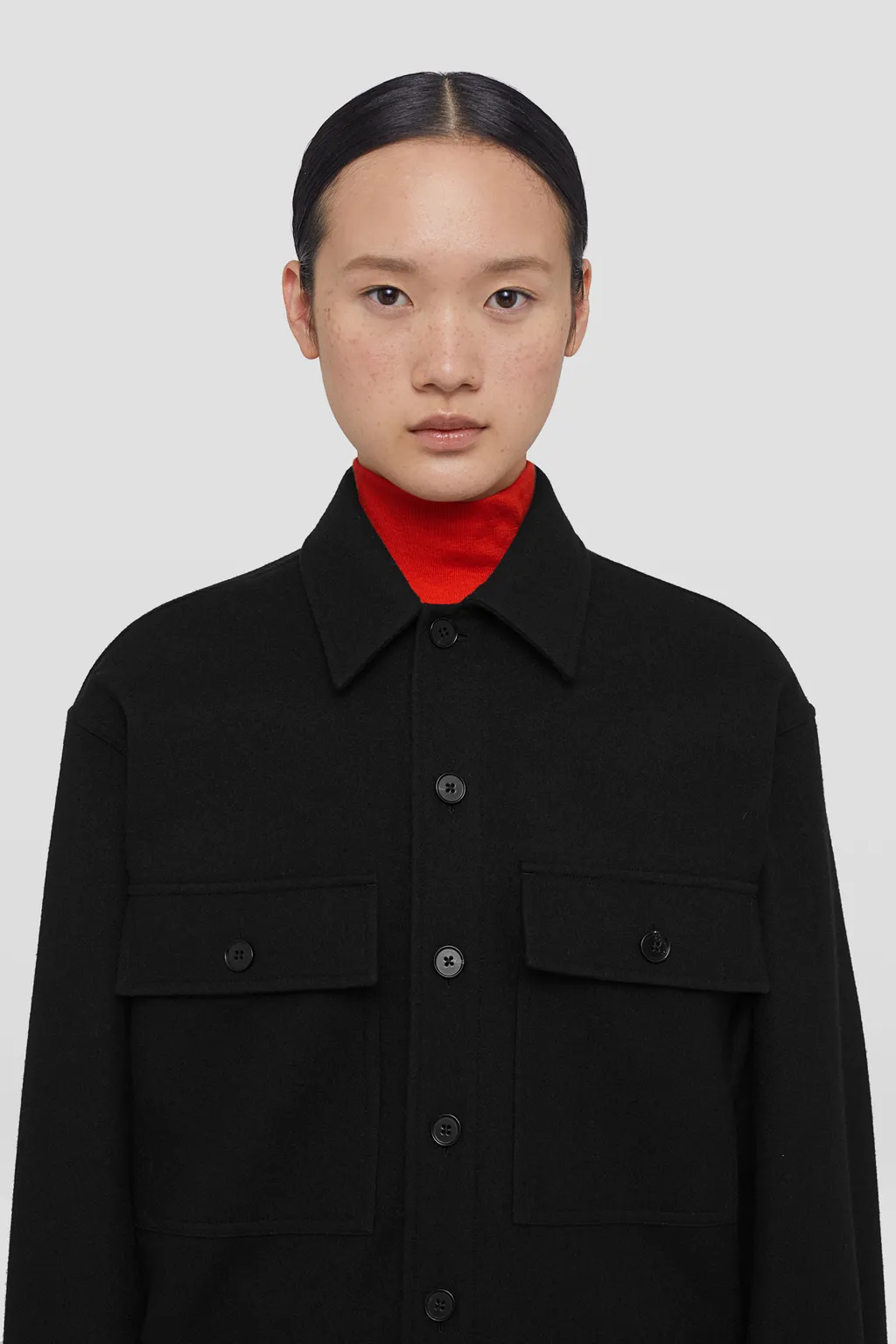 Flannel Buttoned Overshirt