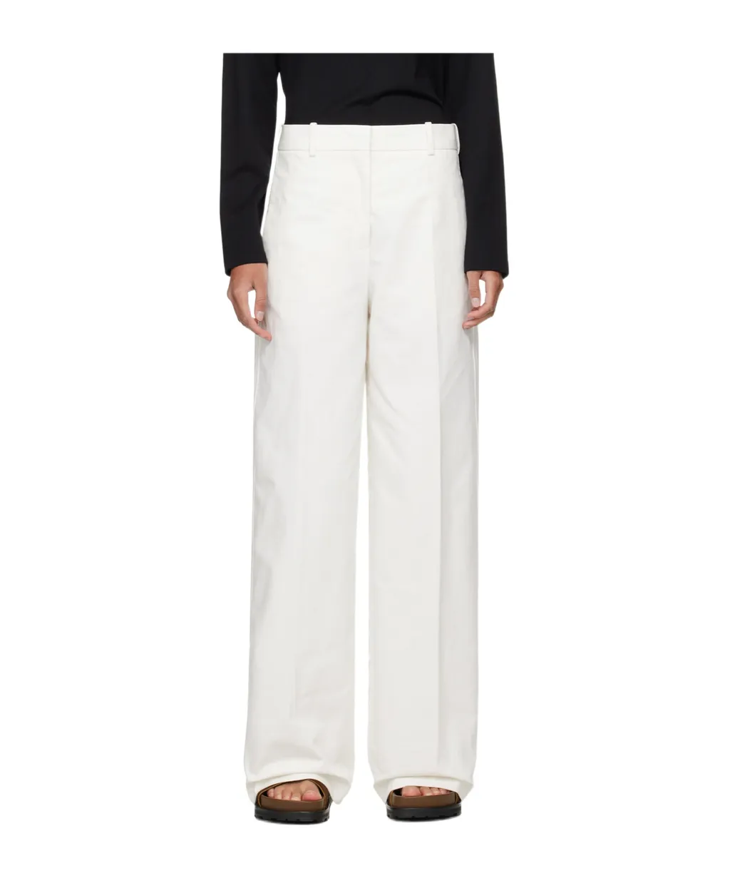 Laminated Belt Loop Casual Pants