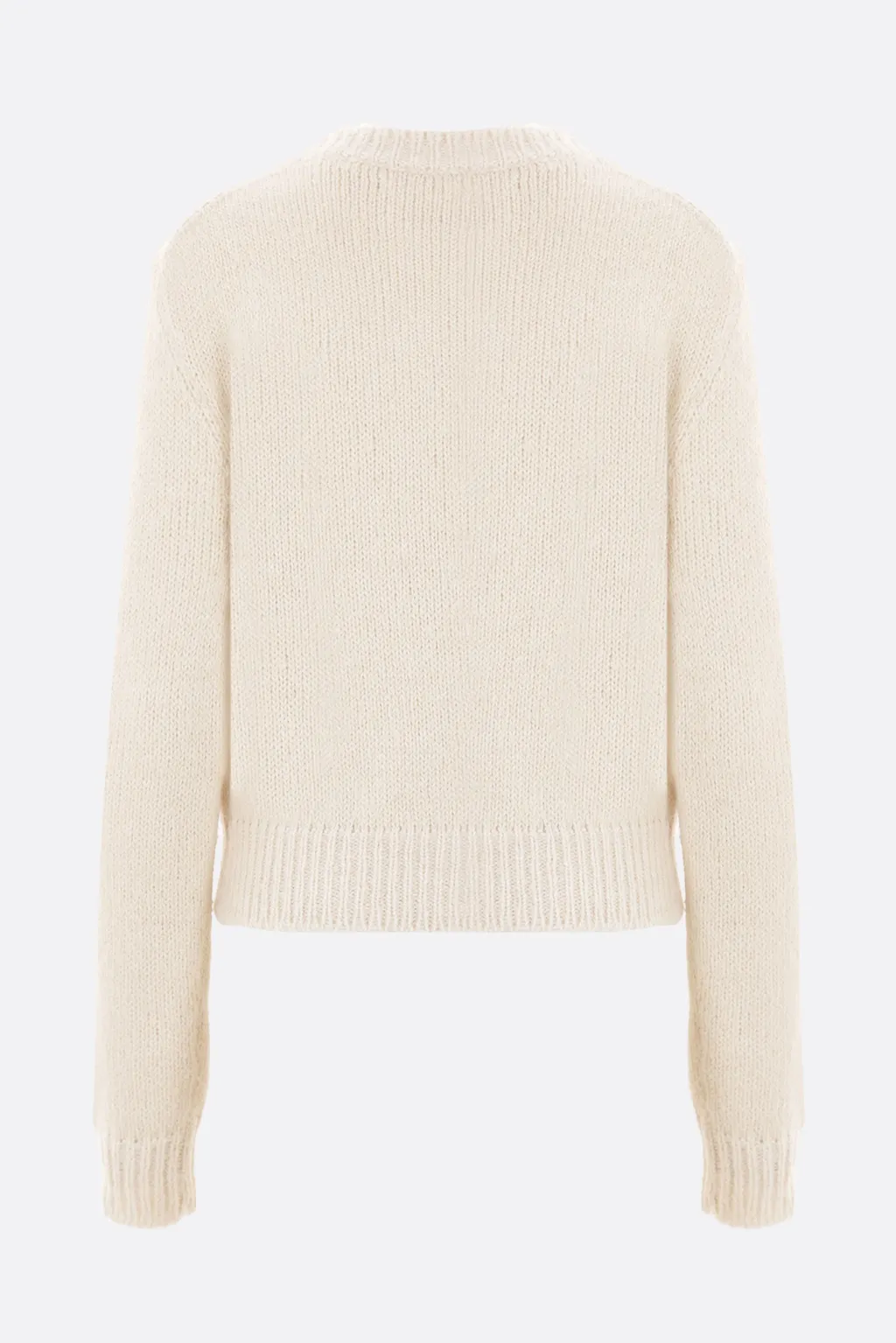Long-Sleeved Knitted Jumper