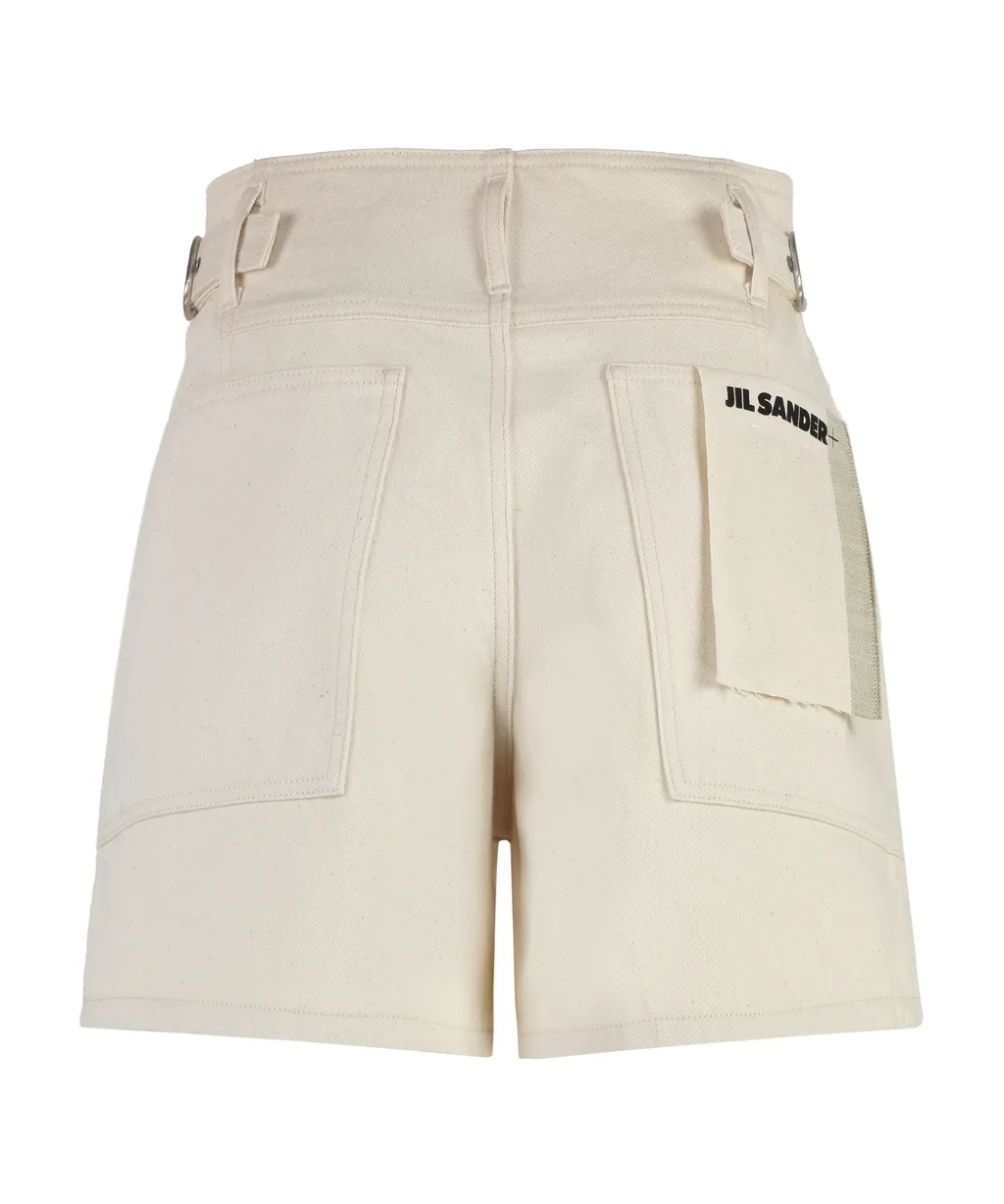 Belt Loop Denim Shorts