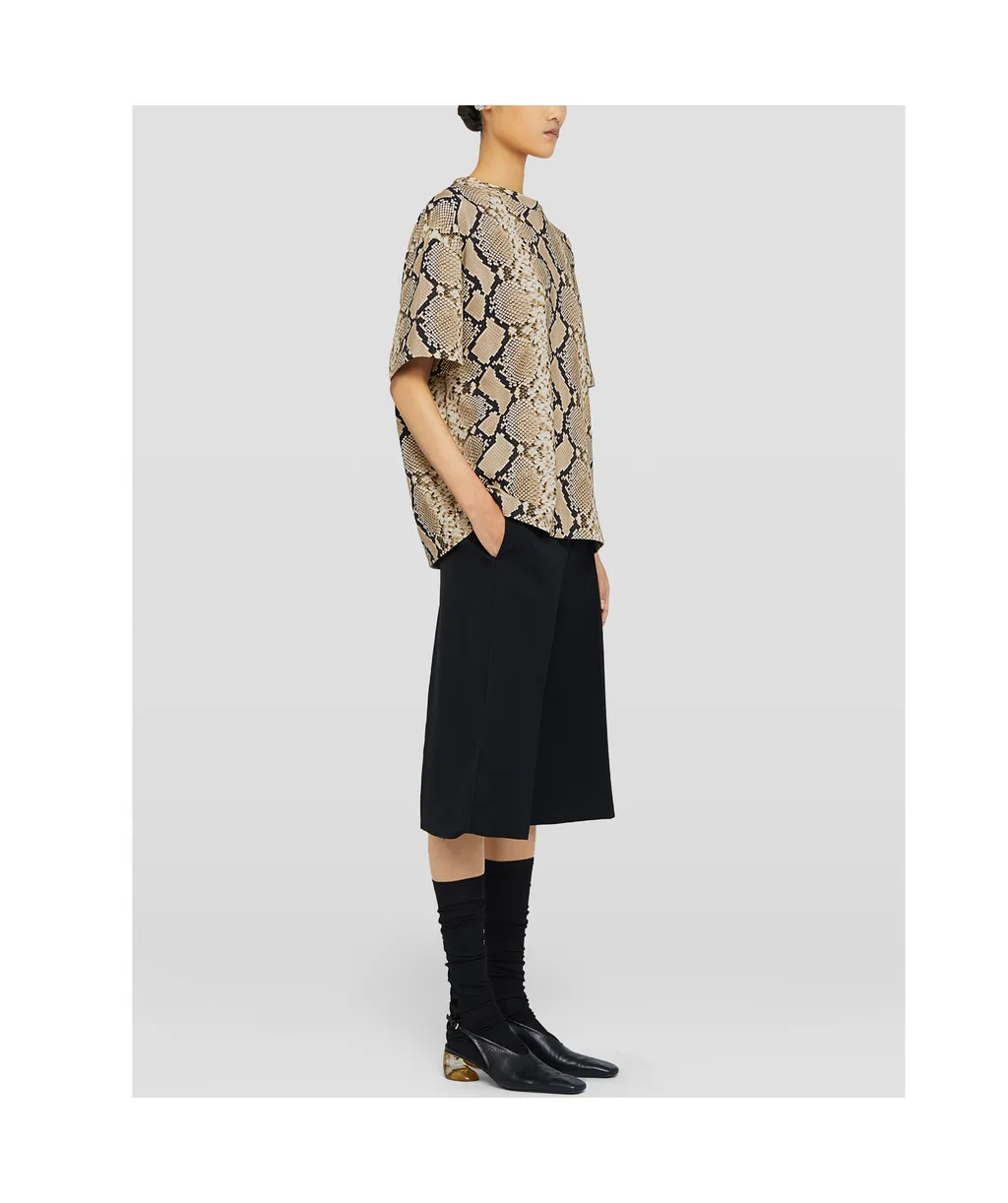 Python Printed Crewneck T-Shirt