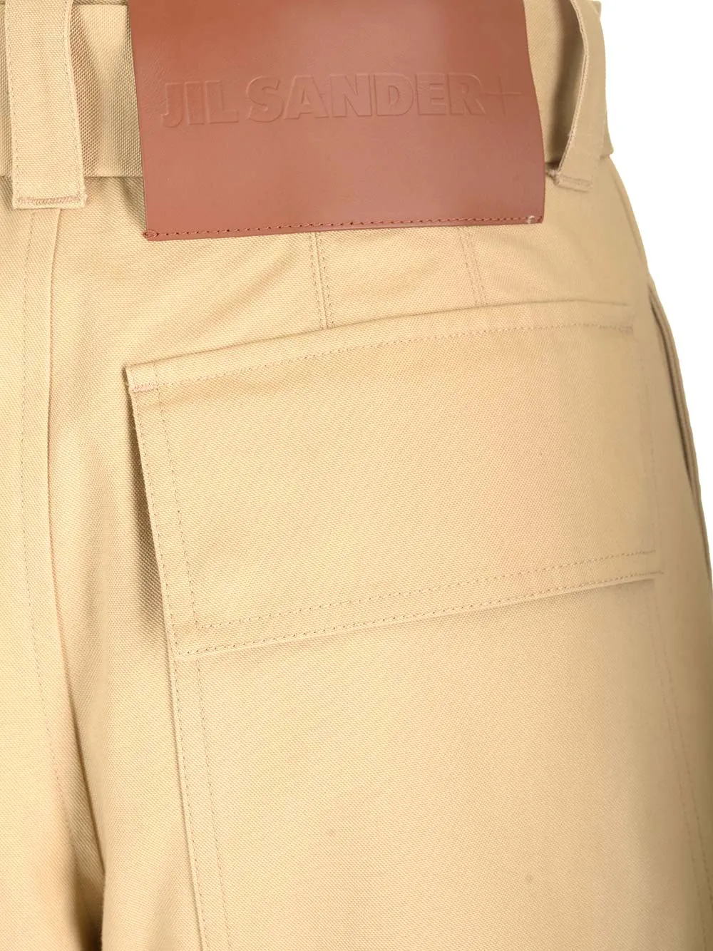Belted Straight-Leg Trousers