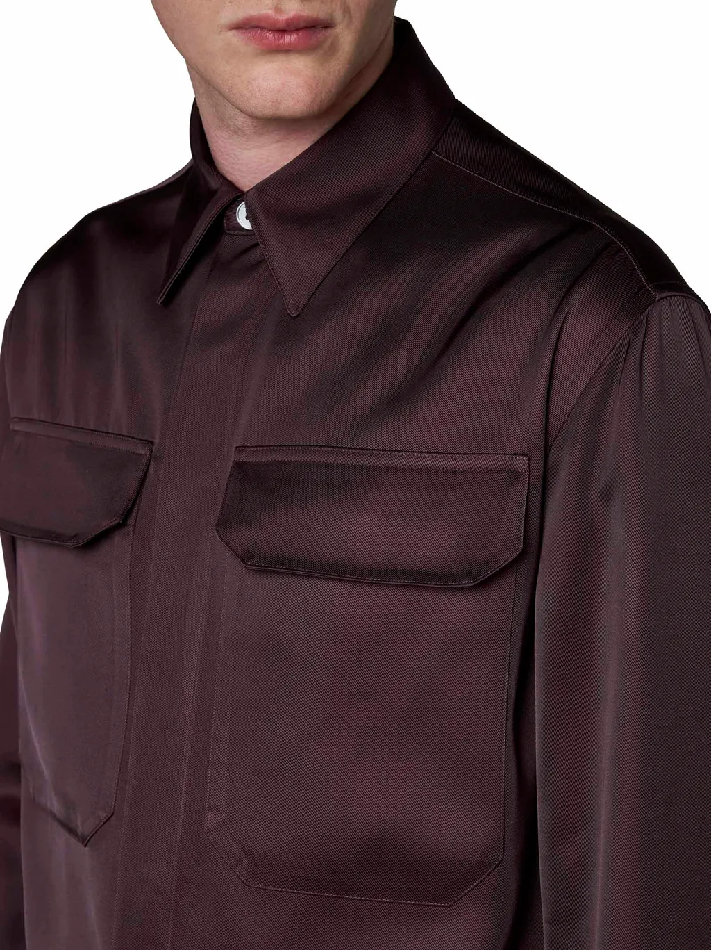 Flap Pocket Long-Sleeved Shirt