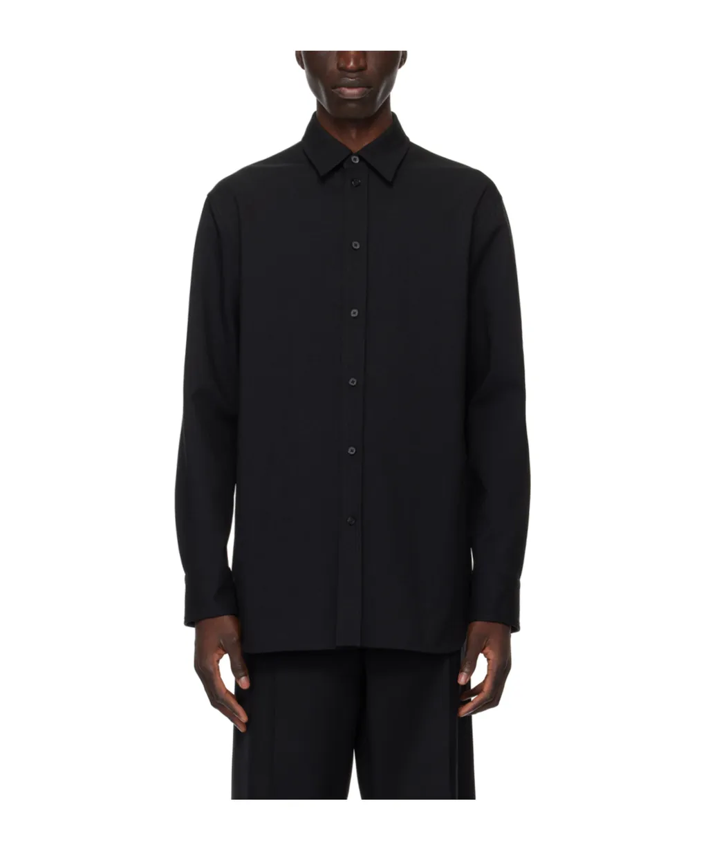 Lapel Long-Sleeved Shirt