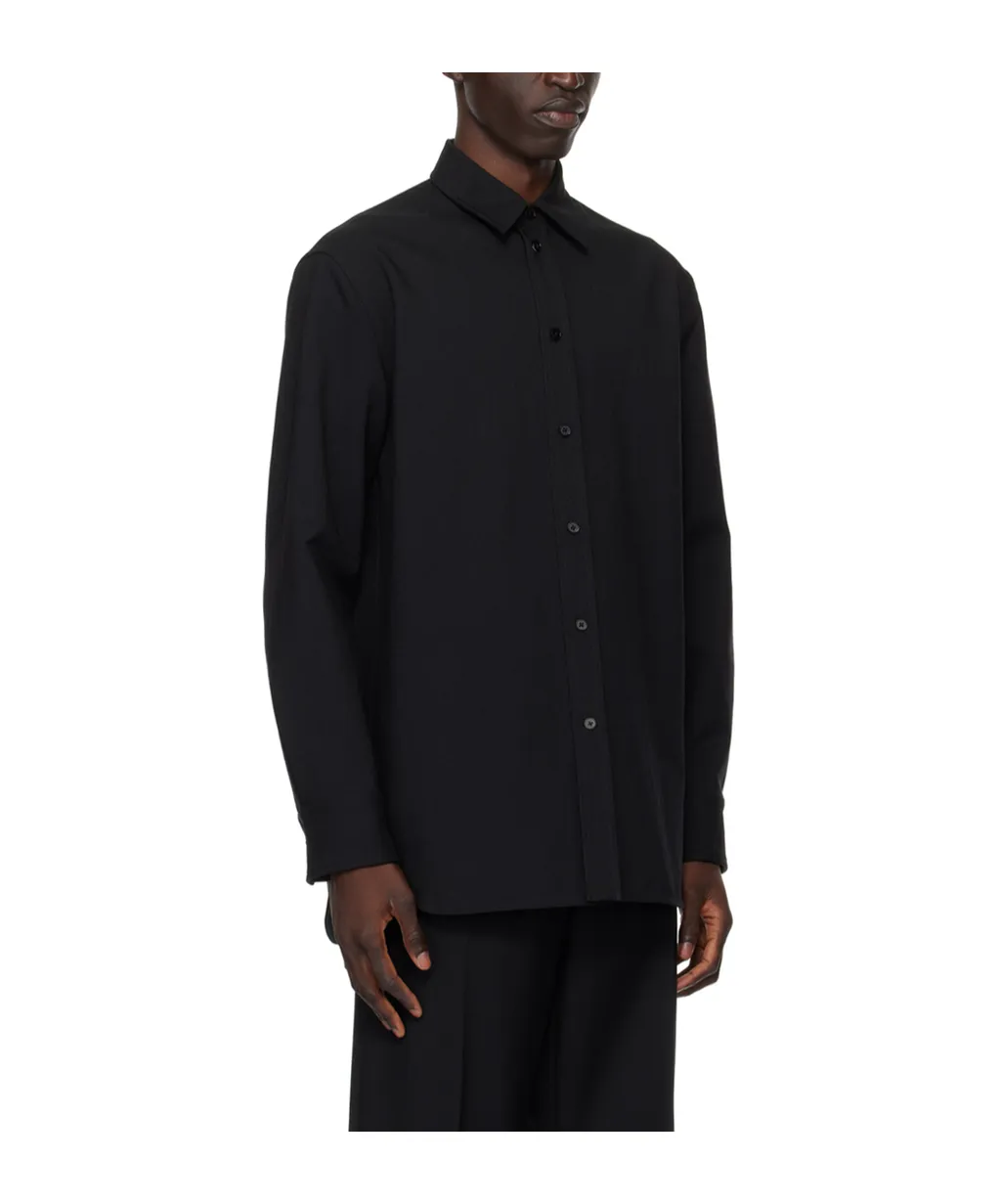Lapel Long-Sleeved Shirt