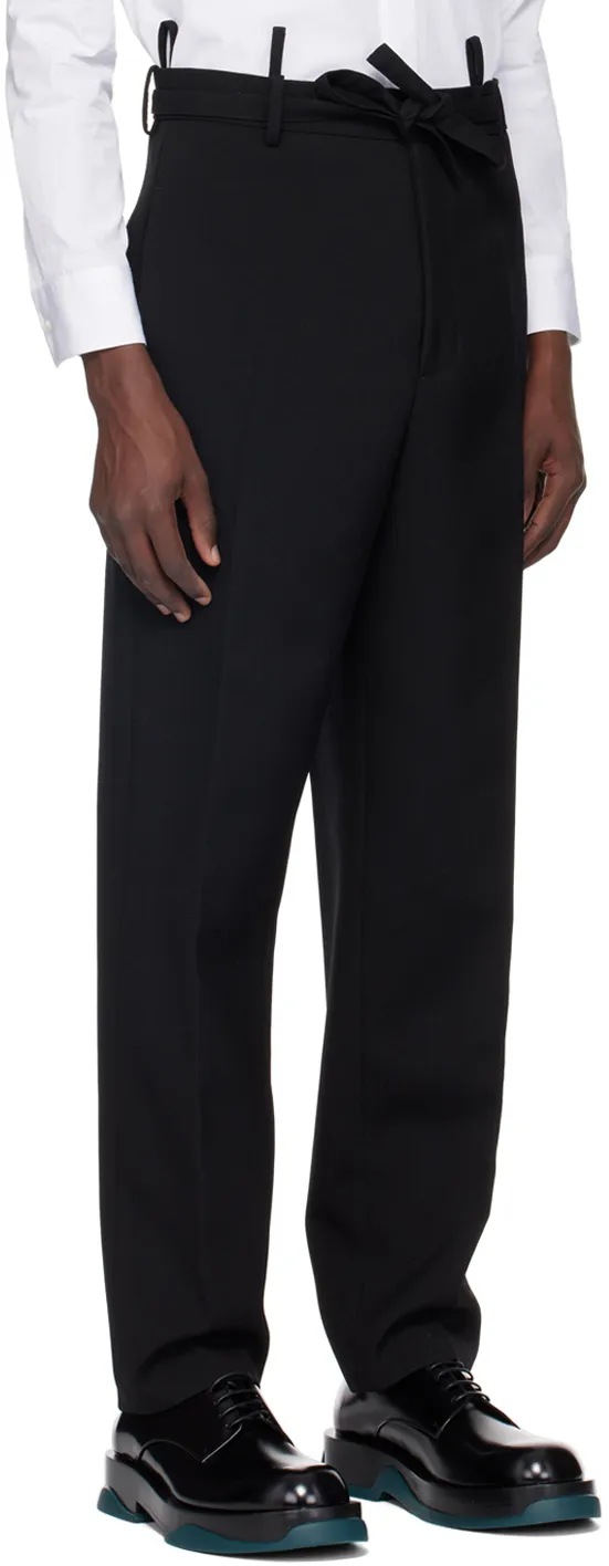 Belted Tailored Trousers