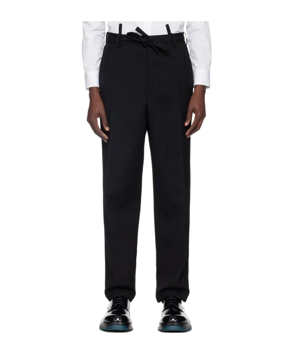 Belted Tailored Trousers