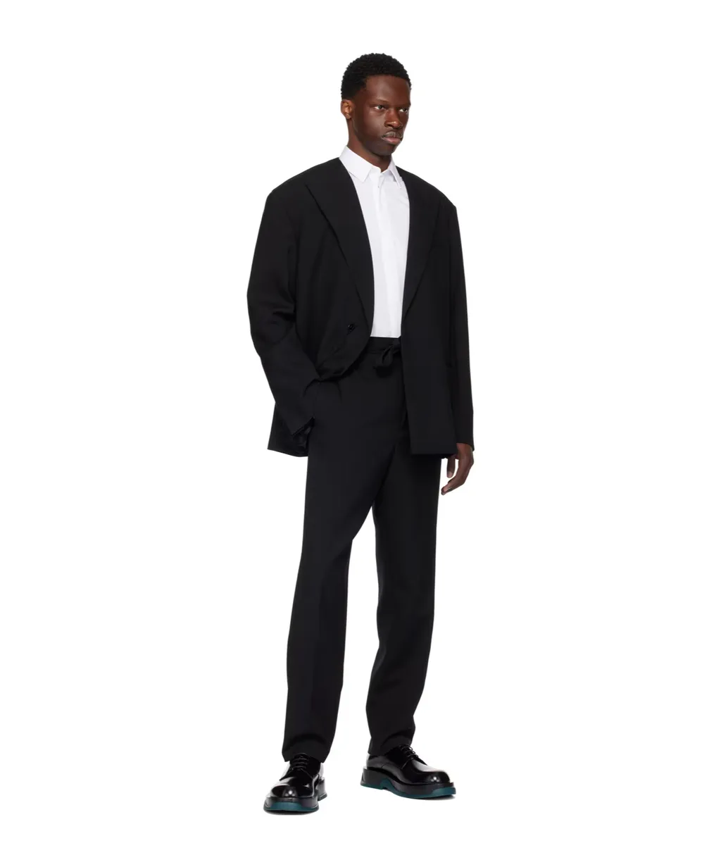 Belted Tailored Trousers