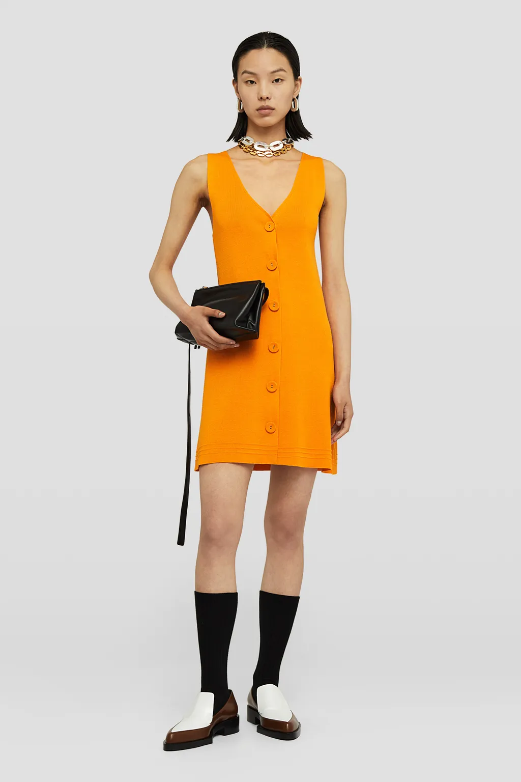 Sleeveless Knitted Mini Dress