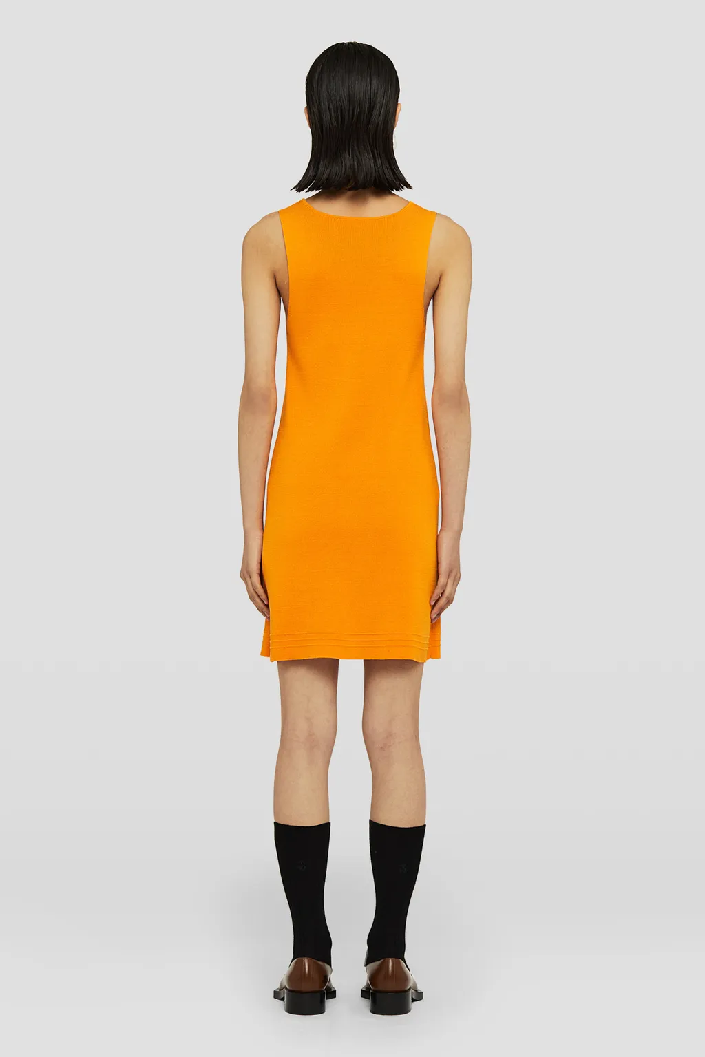 Sleeveless Knitted Mini Dress