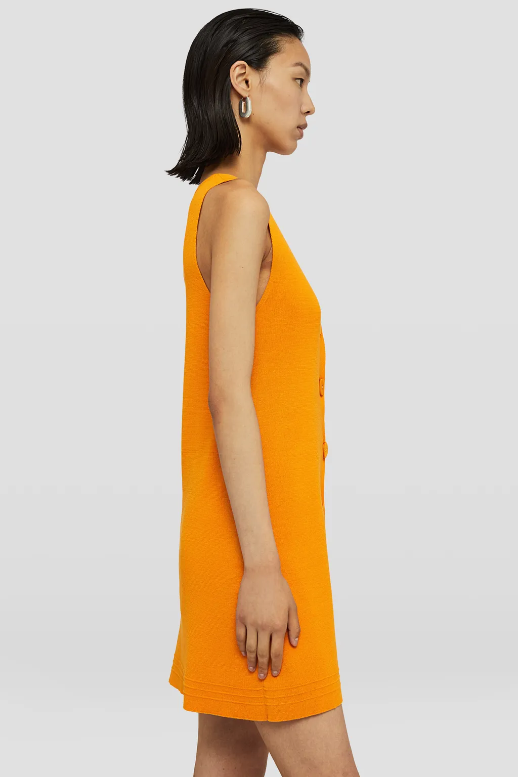 Sleeveless Knitted Mini Dress