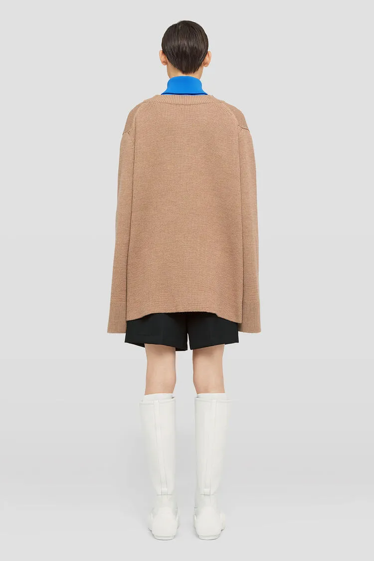 Drop Shoulder Layered Jumper