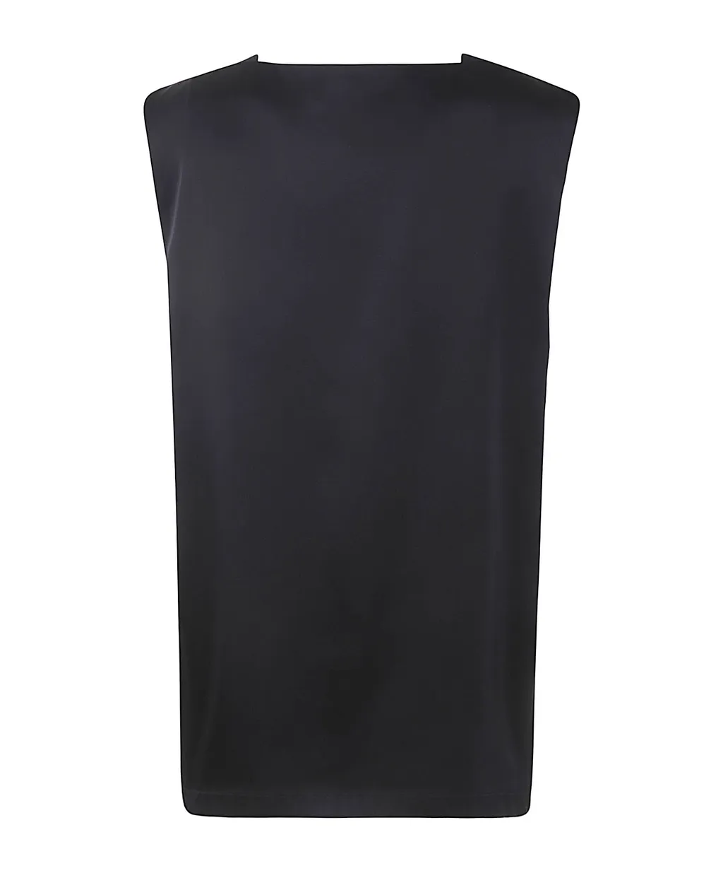 Square Neck Sleeveless Vest