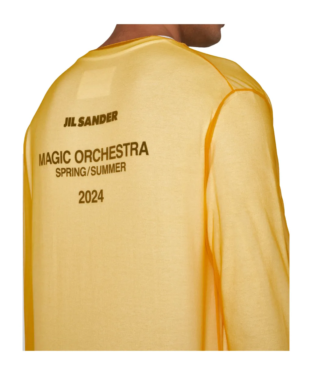 Logo Printed Long-Sleeved T-Shirt